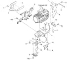 Canon HFS10 casing parts 3 diagram