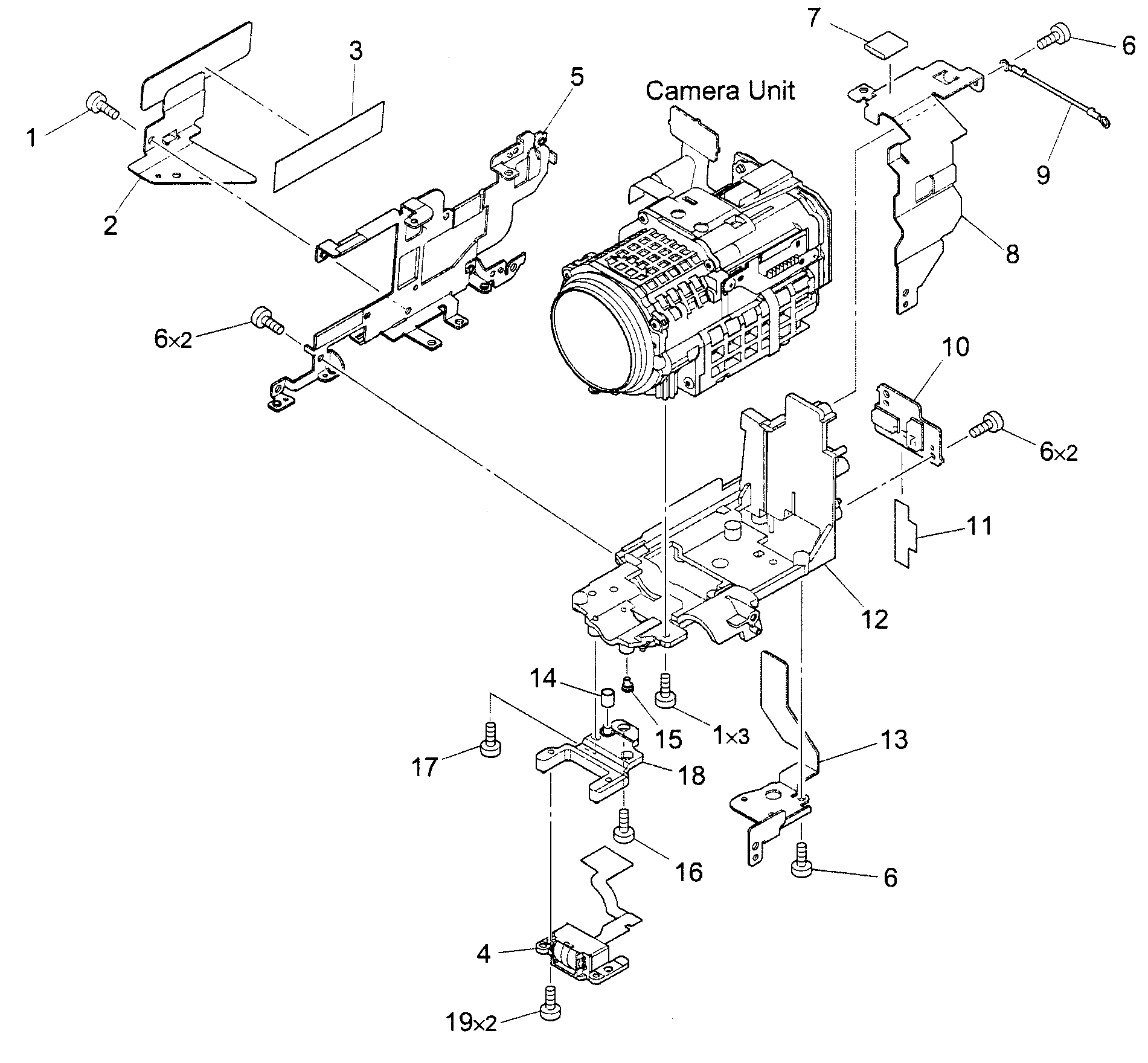Casing parts 3