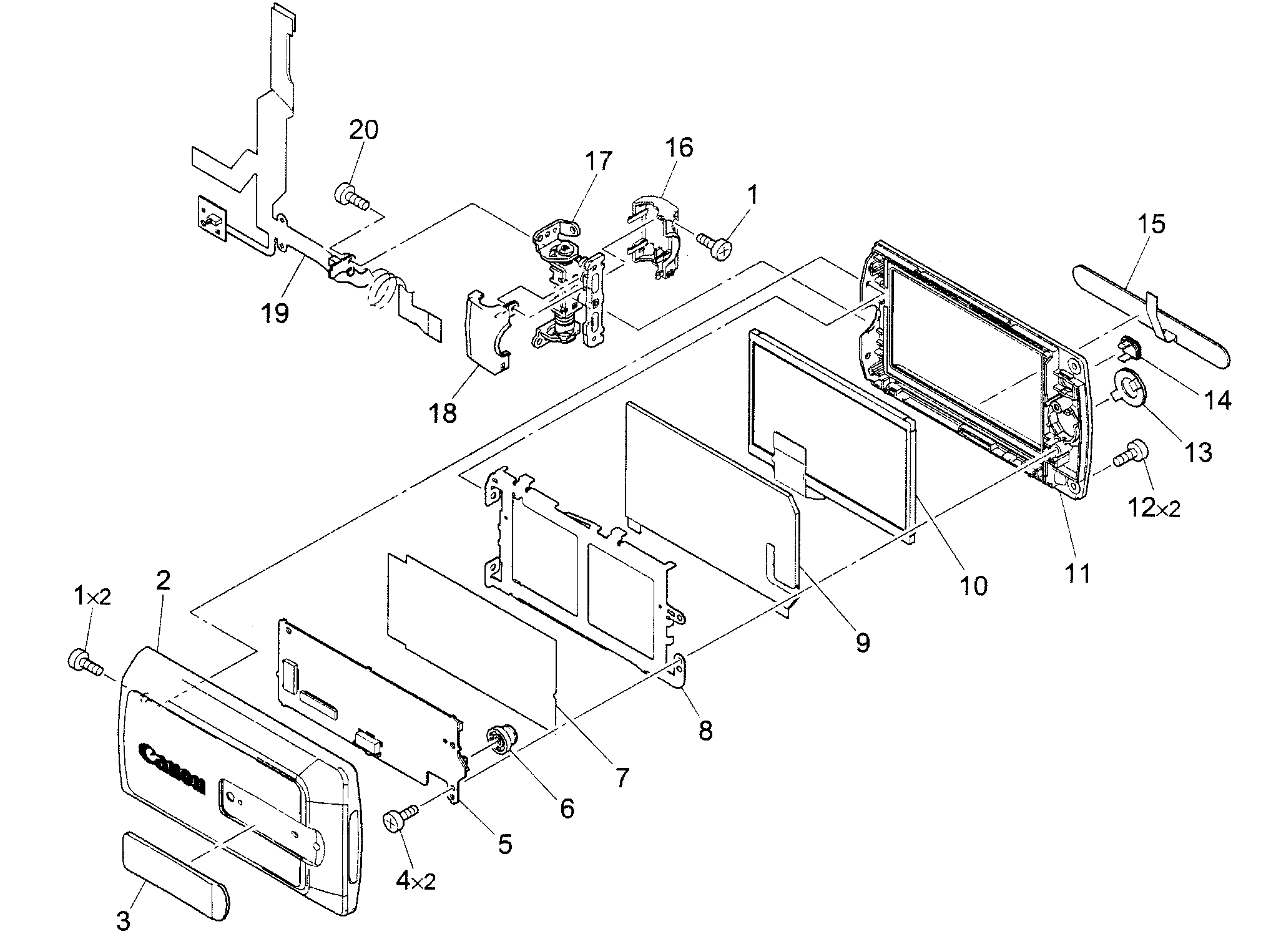 Lcd assy