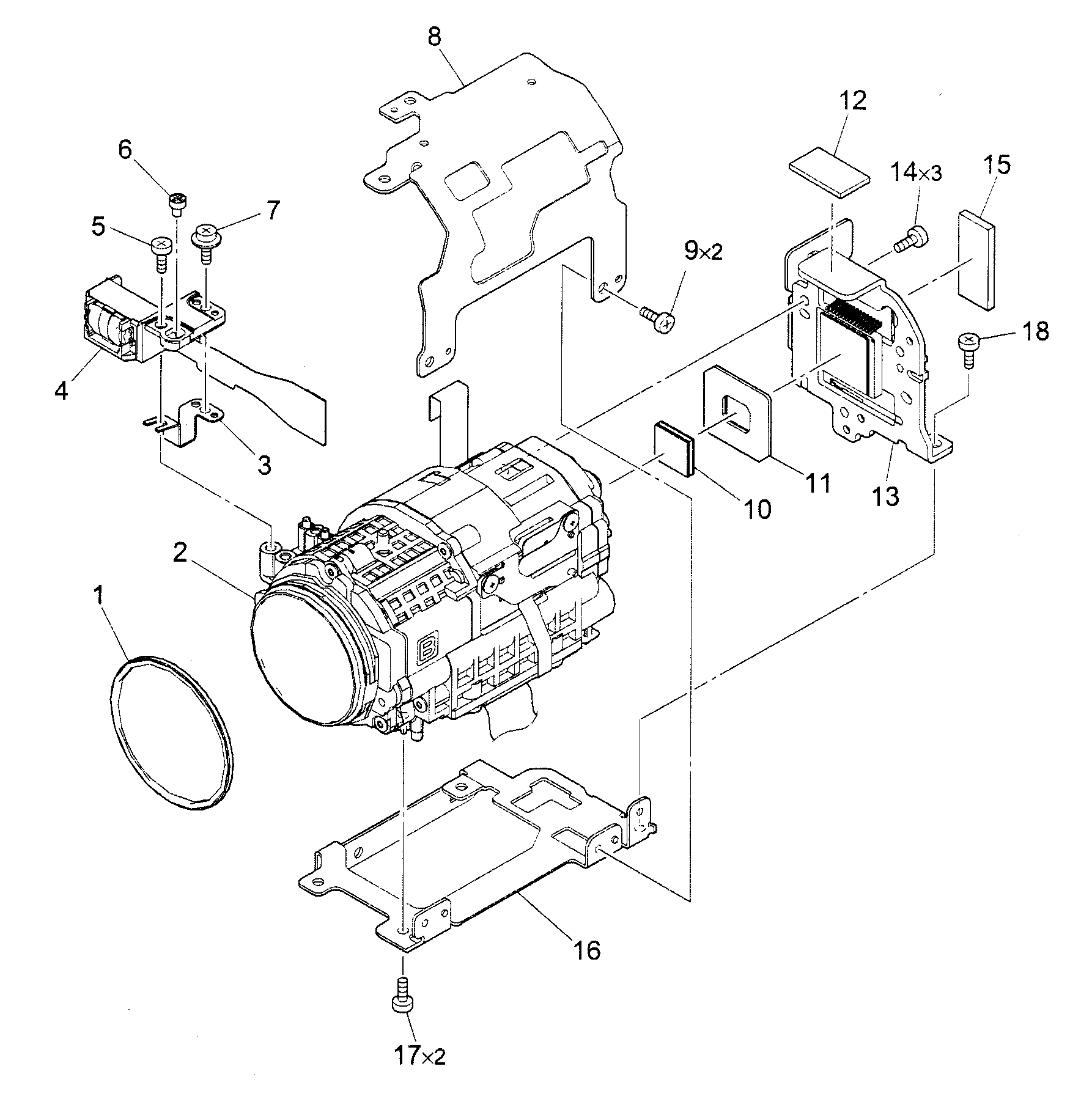 Lens assy