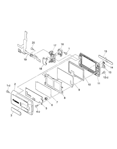 Lcd assy