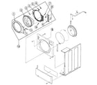 Speed Queen SWFX71WN3050 door assy diagram