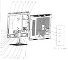 Element ELCHS322 cabinet assy diagram