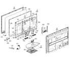 LG 50PS11 cabinet assy diagram