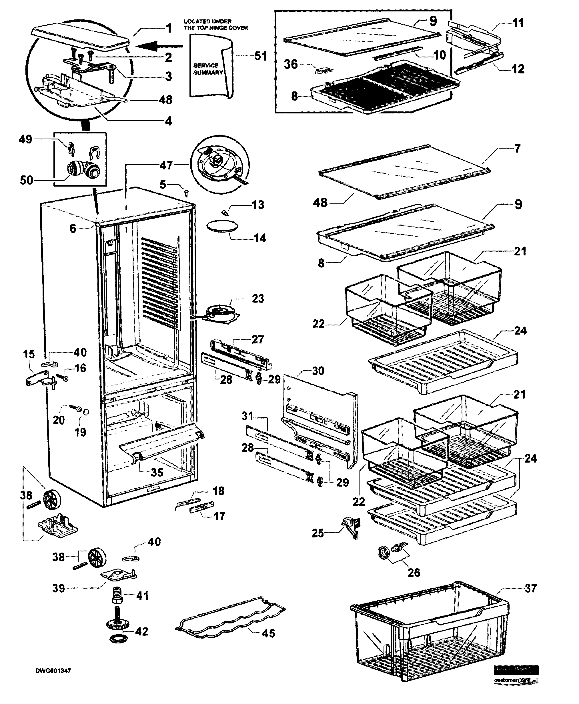 Cabinet assy