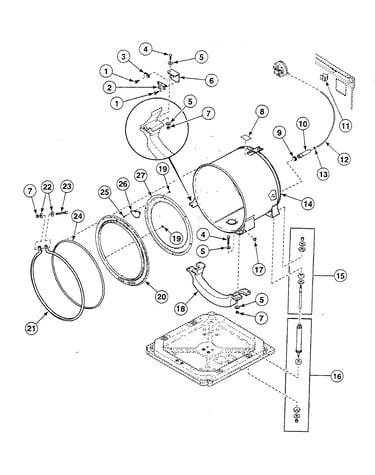 Tub assy
