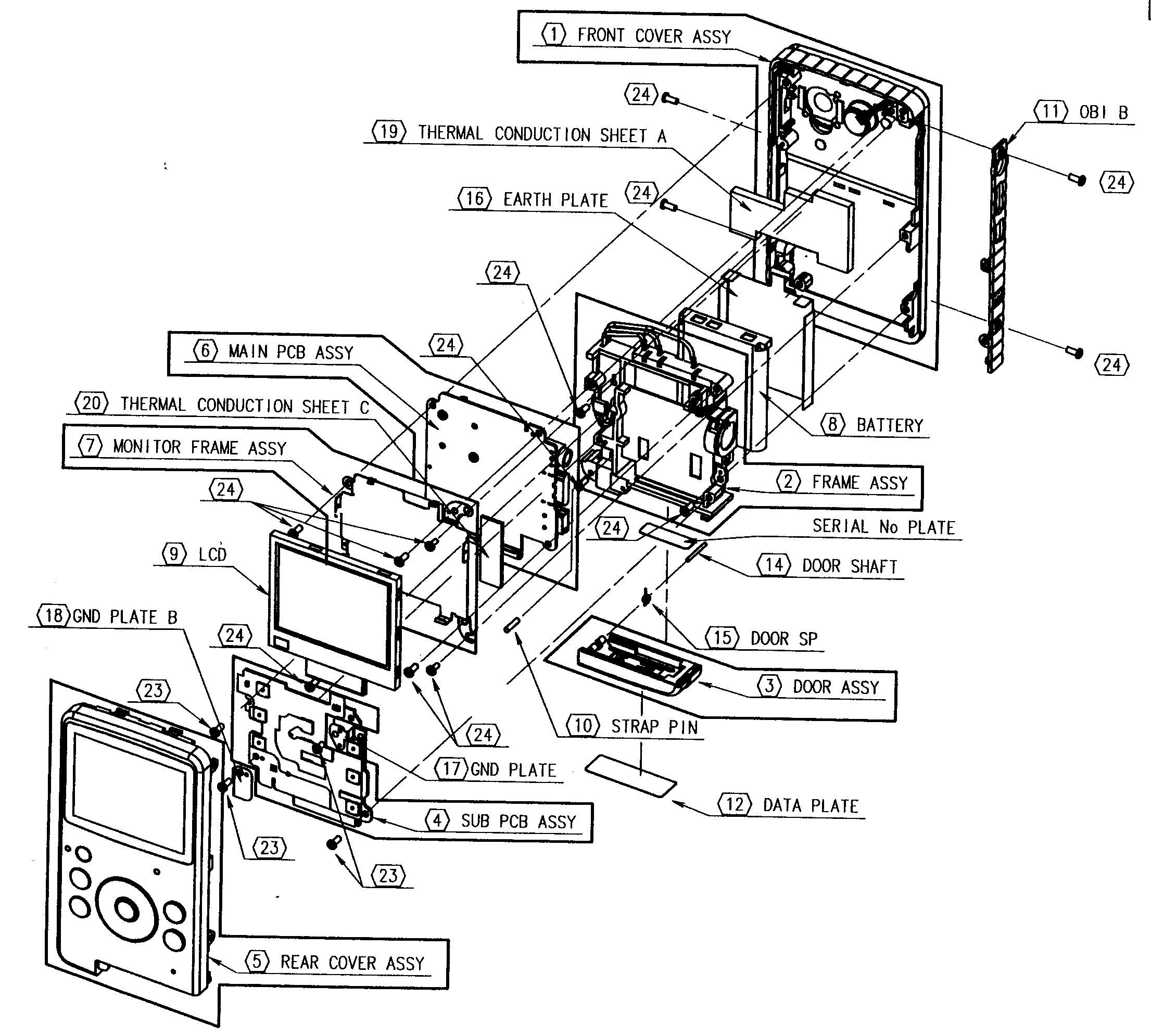 CABINET ASSY