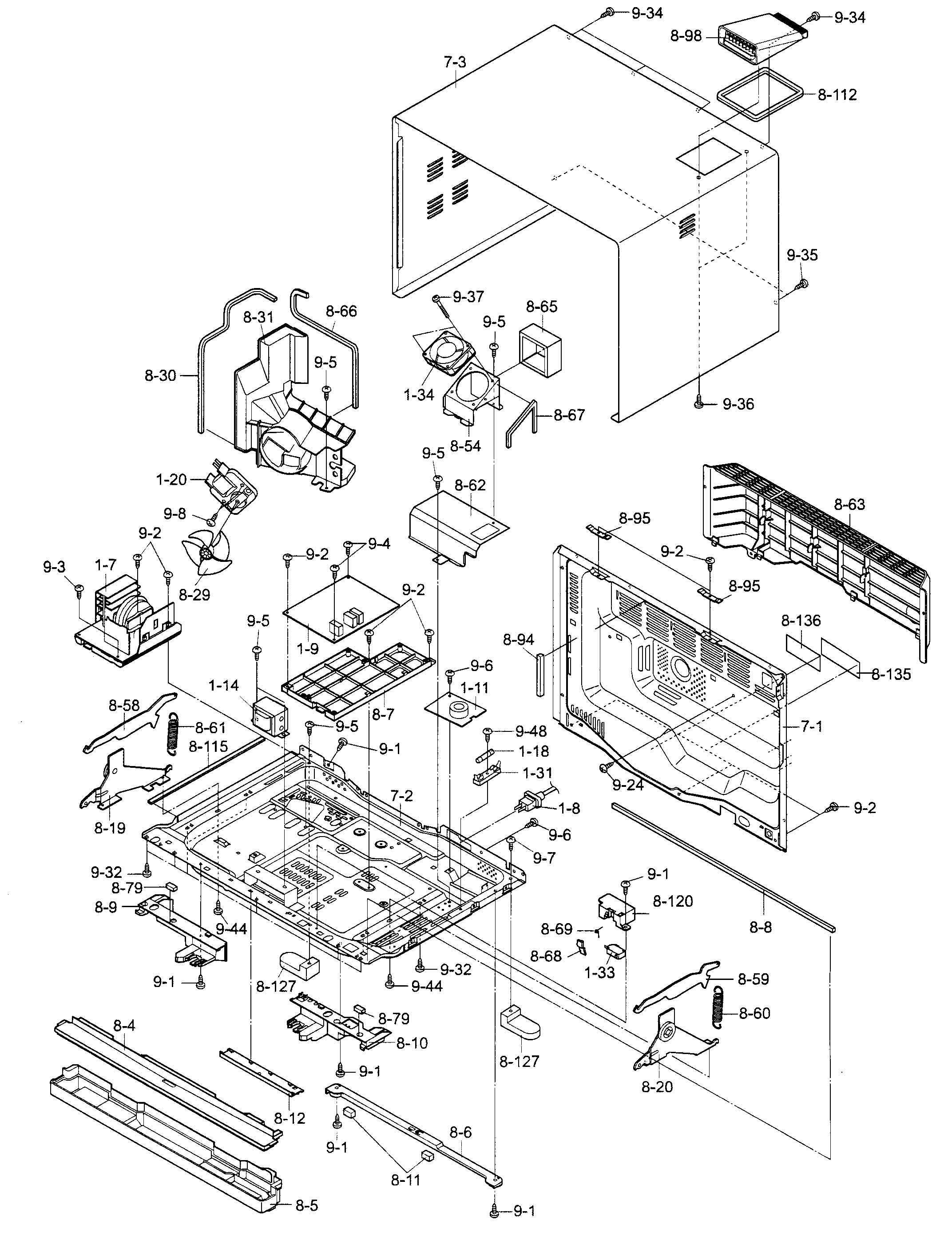 CABINET ASSY