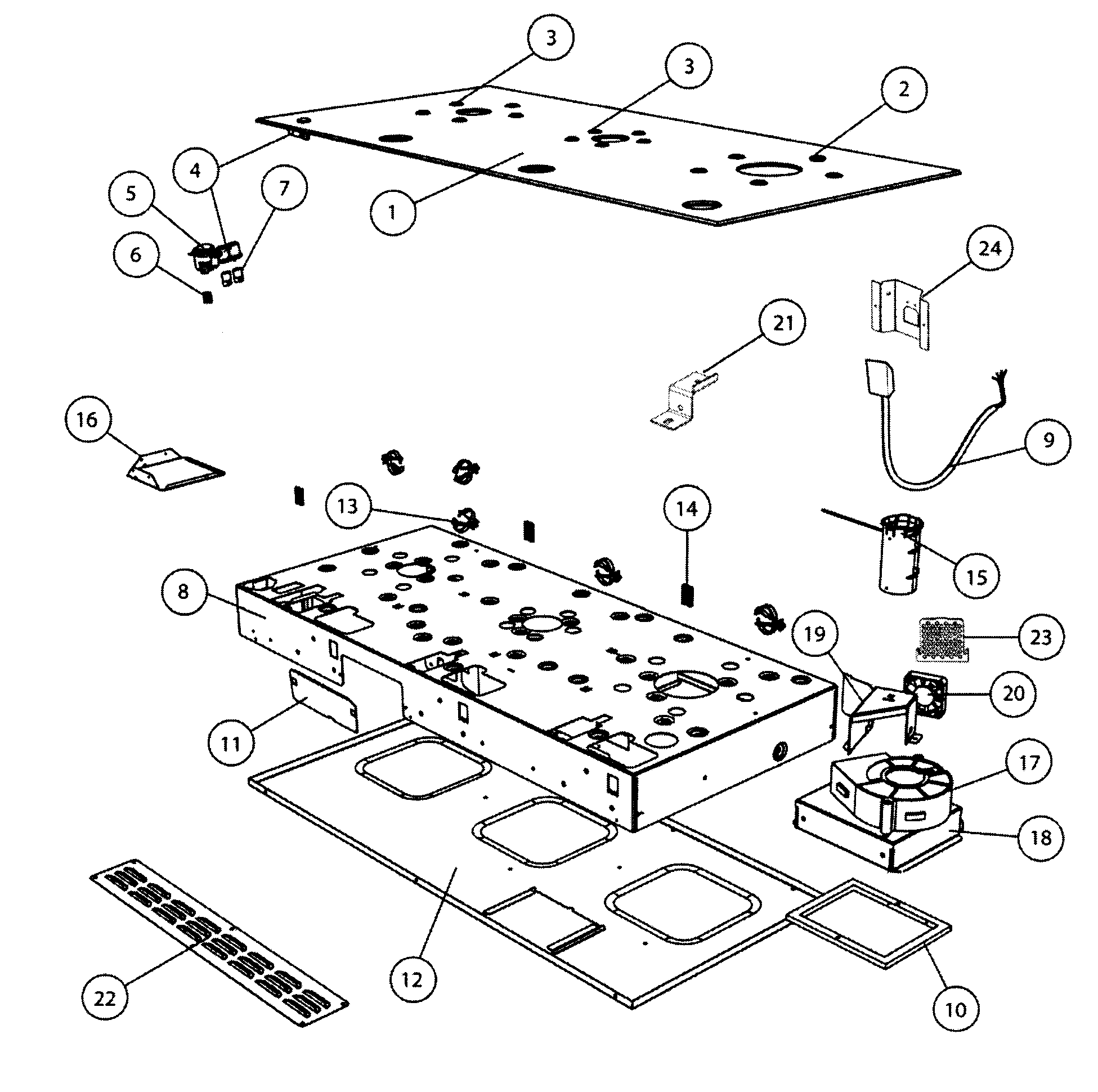 Top assy