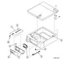 Speed Queen SWFT71NN control panel diagram