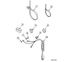 Speed Queen SWFT71NN wire ties diagram