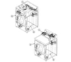 Speed Queen SWFT71NN harnesses diagram