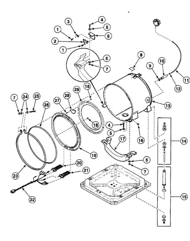 Tub assy