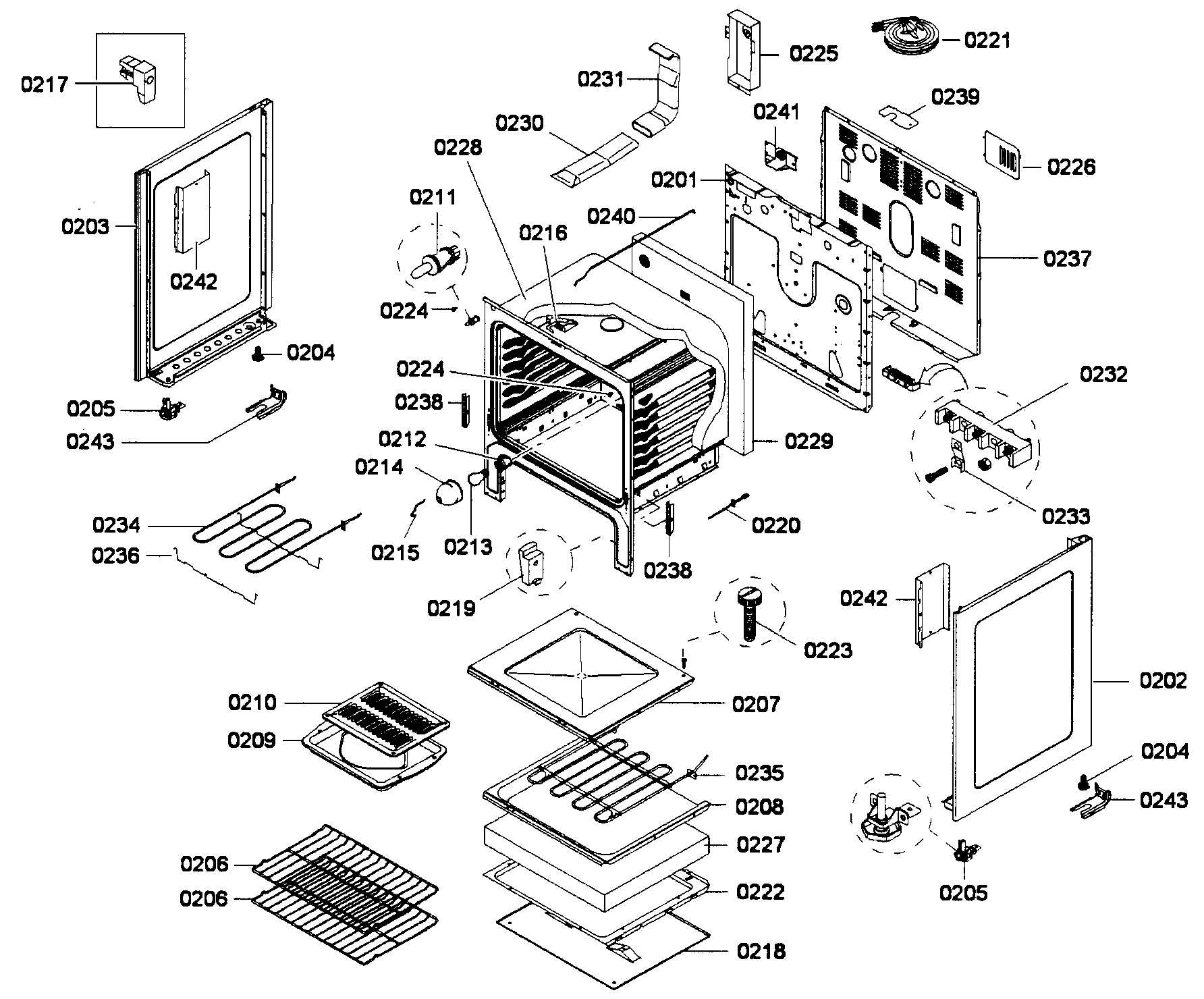 CABINET ASY