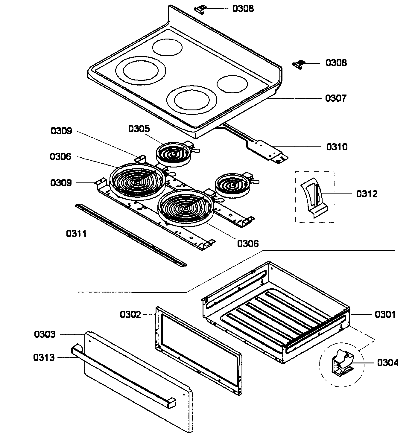 Top/drawer