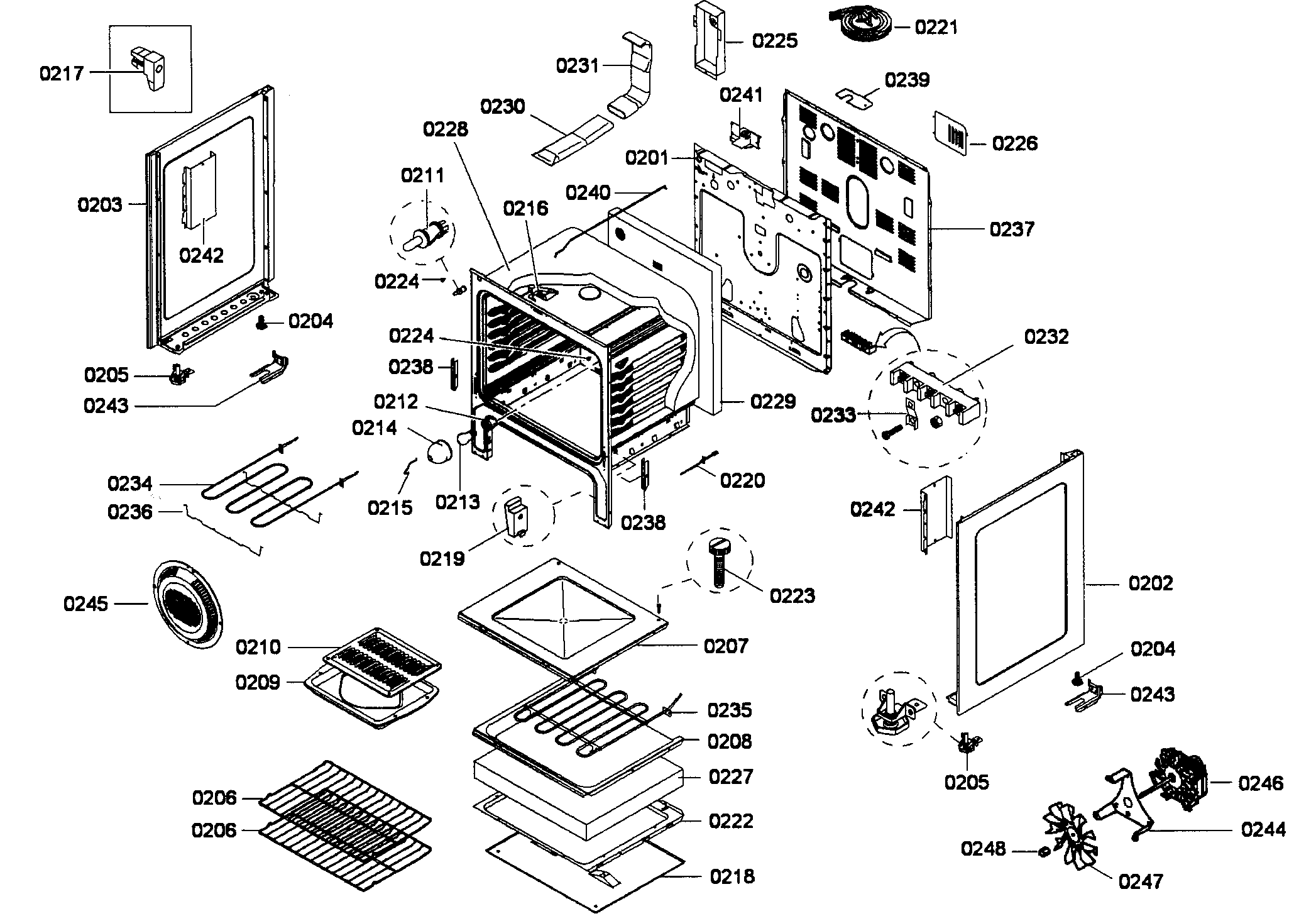 Cabinet assy