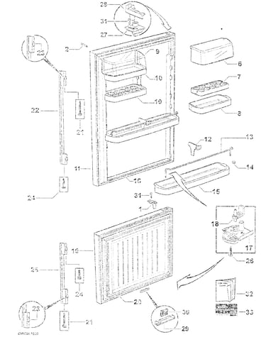 Door assy