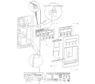 Fisher & Paykel E522BLXFDU-23218A dispenser diagram