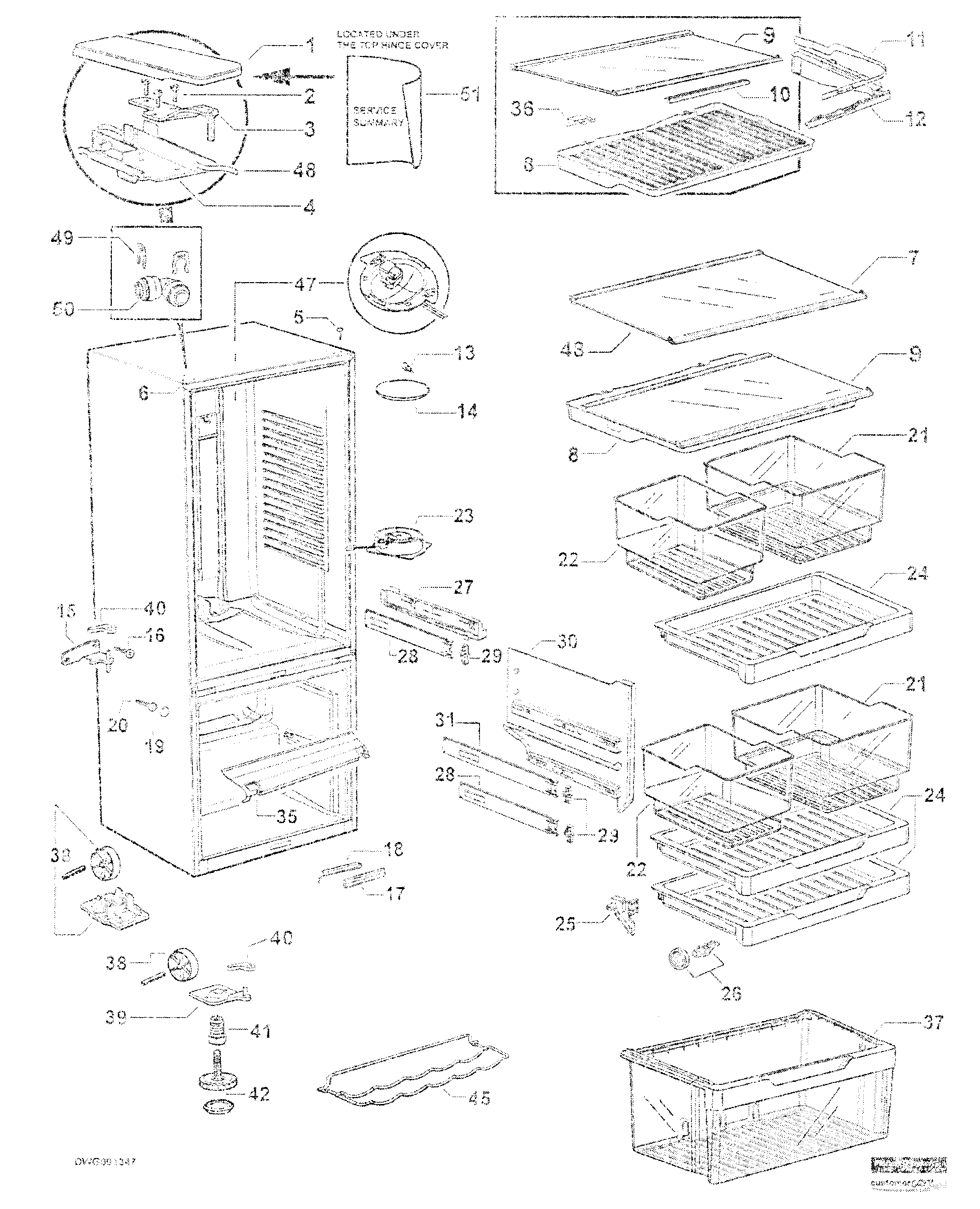 Cabinet assy