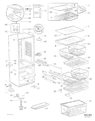 Cabinet assy