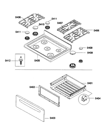 Top/drawer
