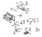 Bosch HMV3051U/01 cabinet parts diagram