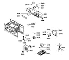 Bosch HMV3061U/01 cabinet parts diagram