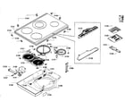 Bosch NET5054UC/01 cooktop diagram