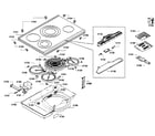 Bosch NET8054UC/01 cooktop diagram