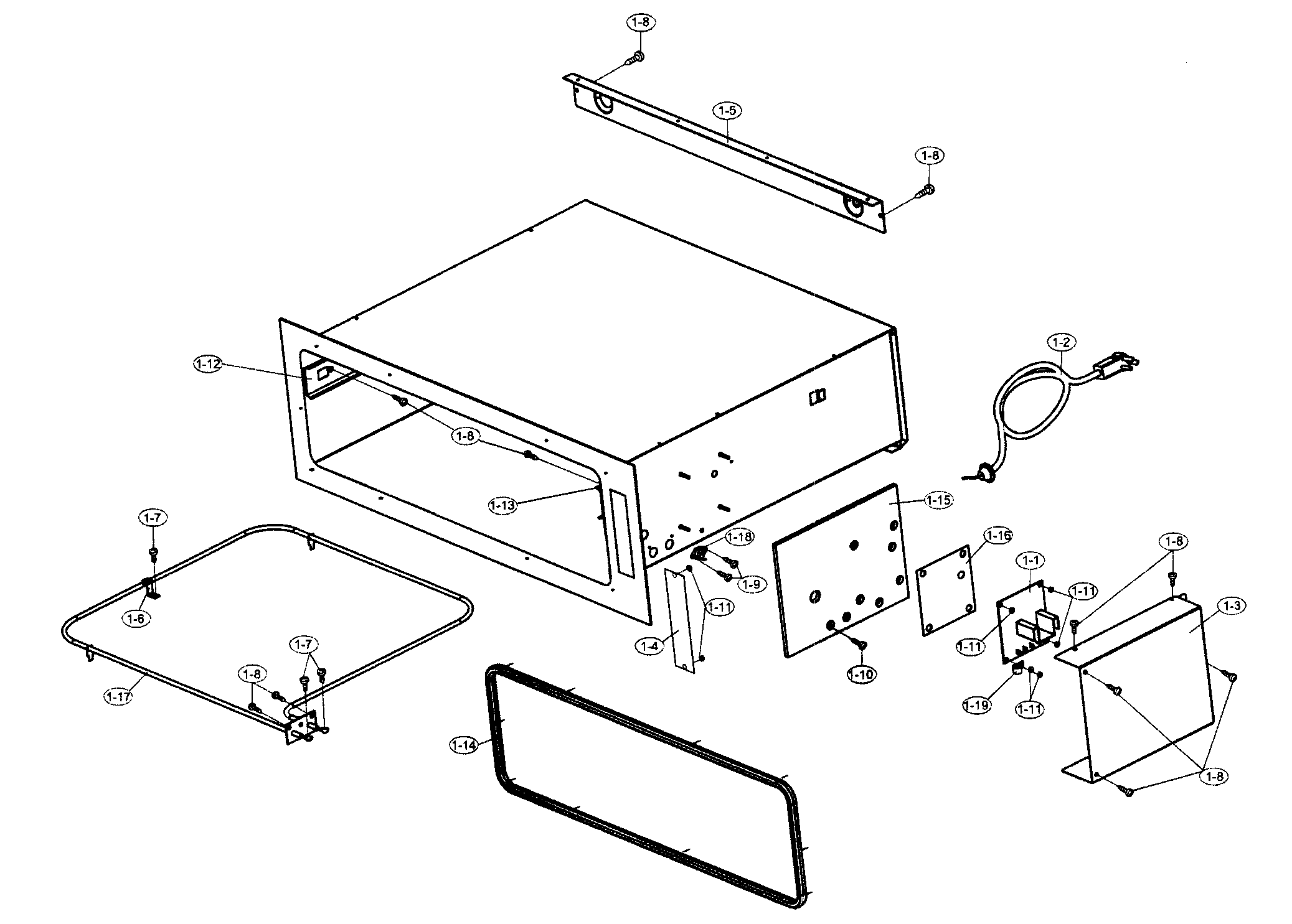 Cabinet assy