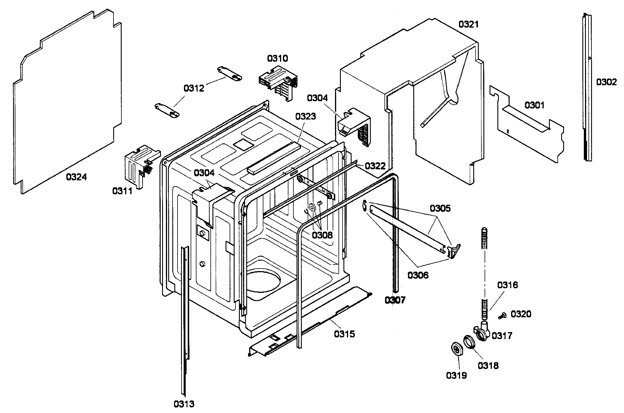 CABINET ASSY