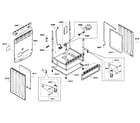 Bosch HGS7282UC/06 cabinet diagram