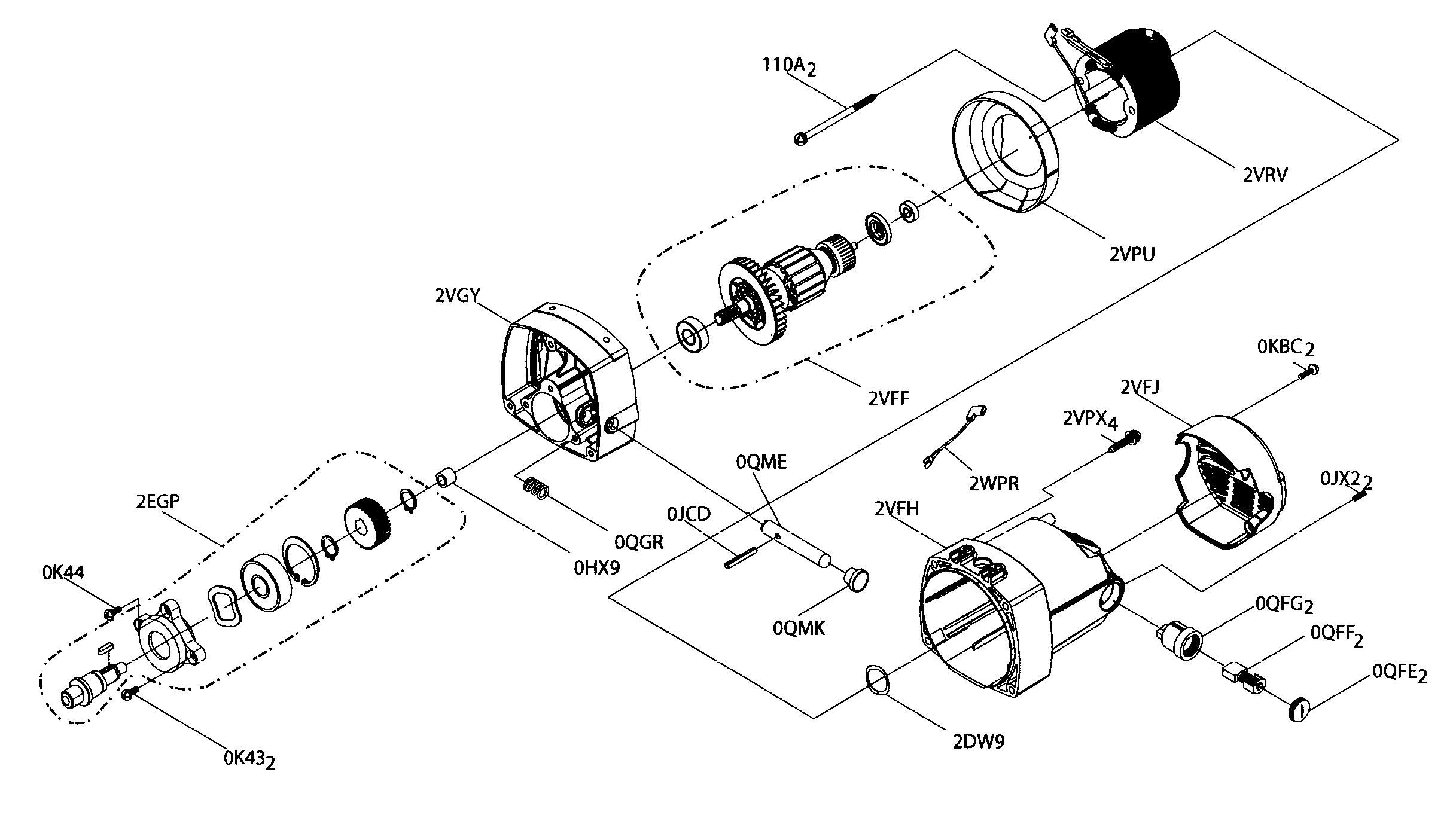 Motor assy