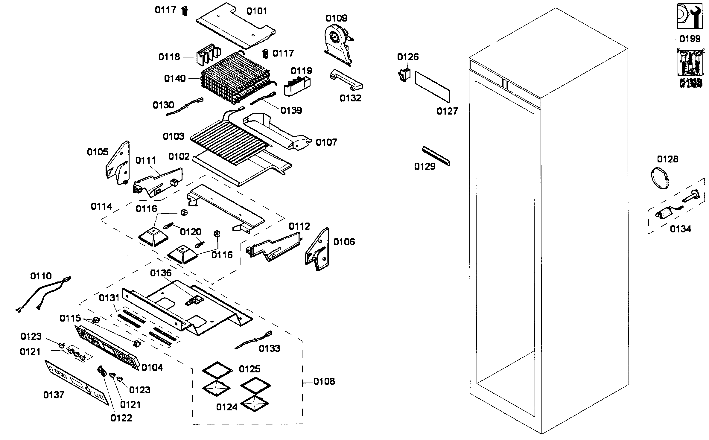 CABINET ASSY