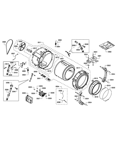 Tub assy