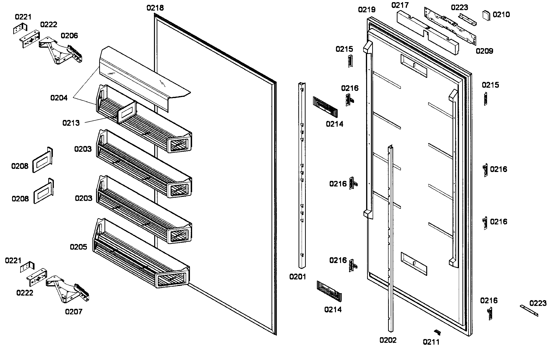 Door assy