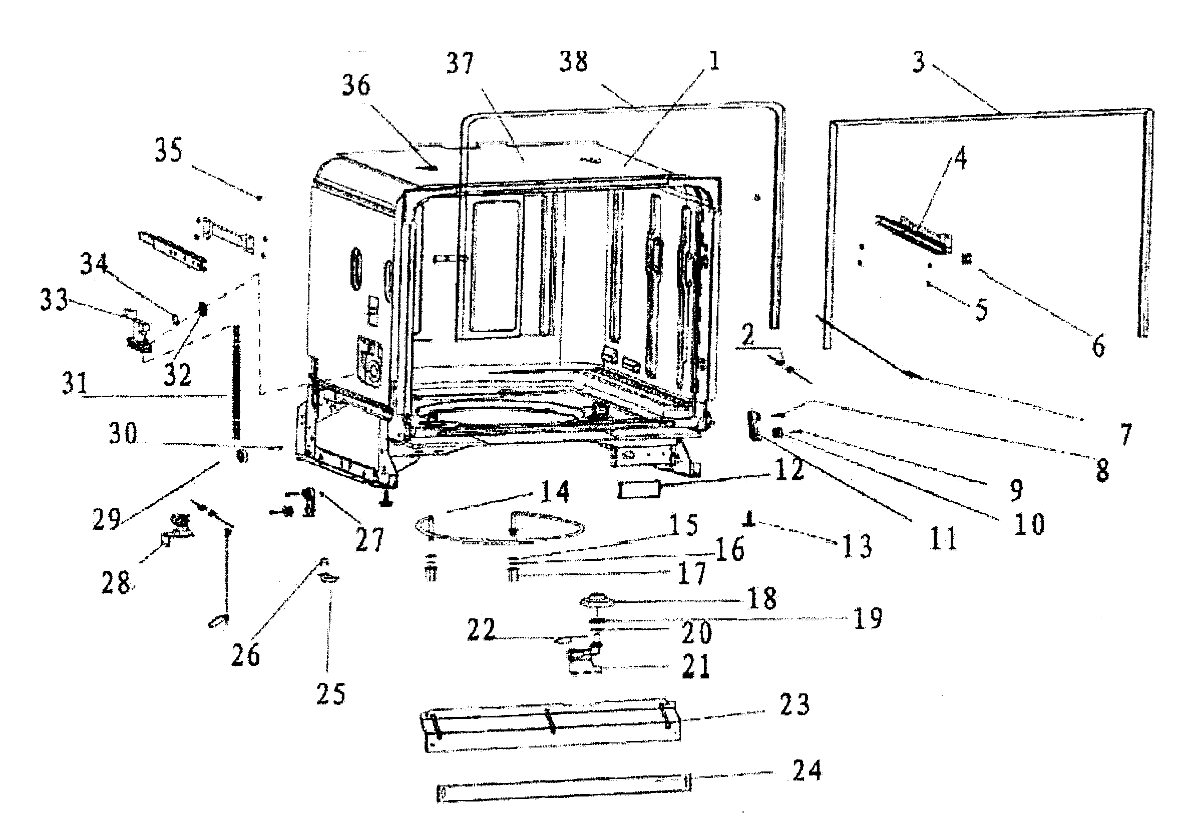 CABINET ASSY