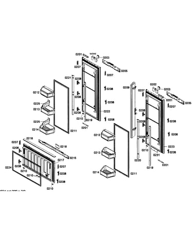 Doors assy