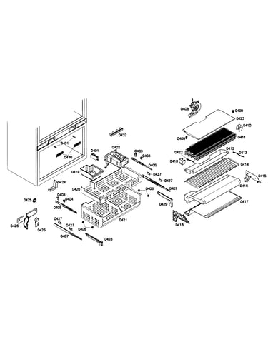 Freezer parts
