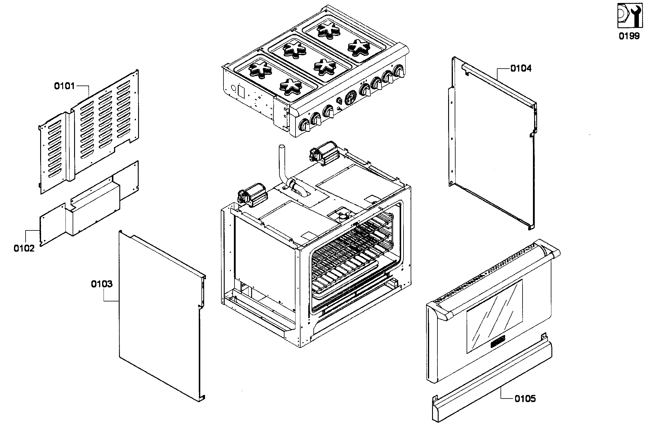 Cabinet assy