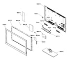 Samsung LN52B530P7FXZA lcd tv diagram