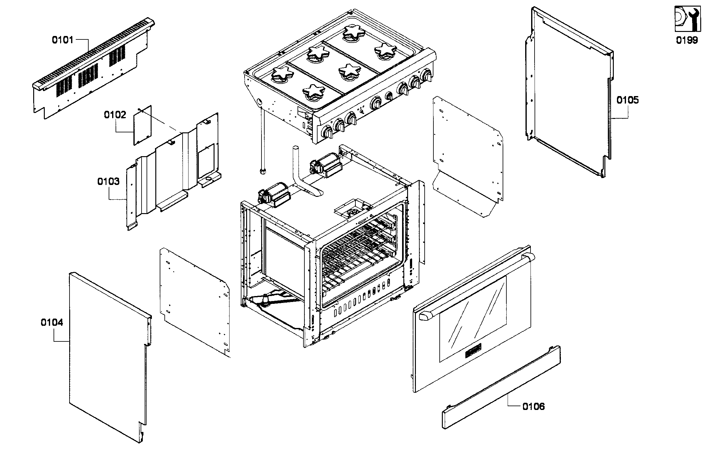Cabinet assy