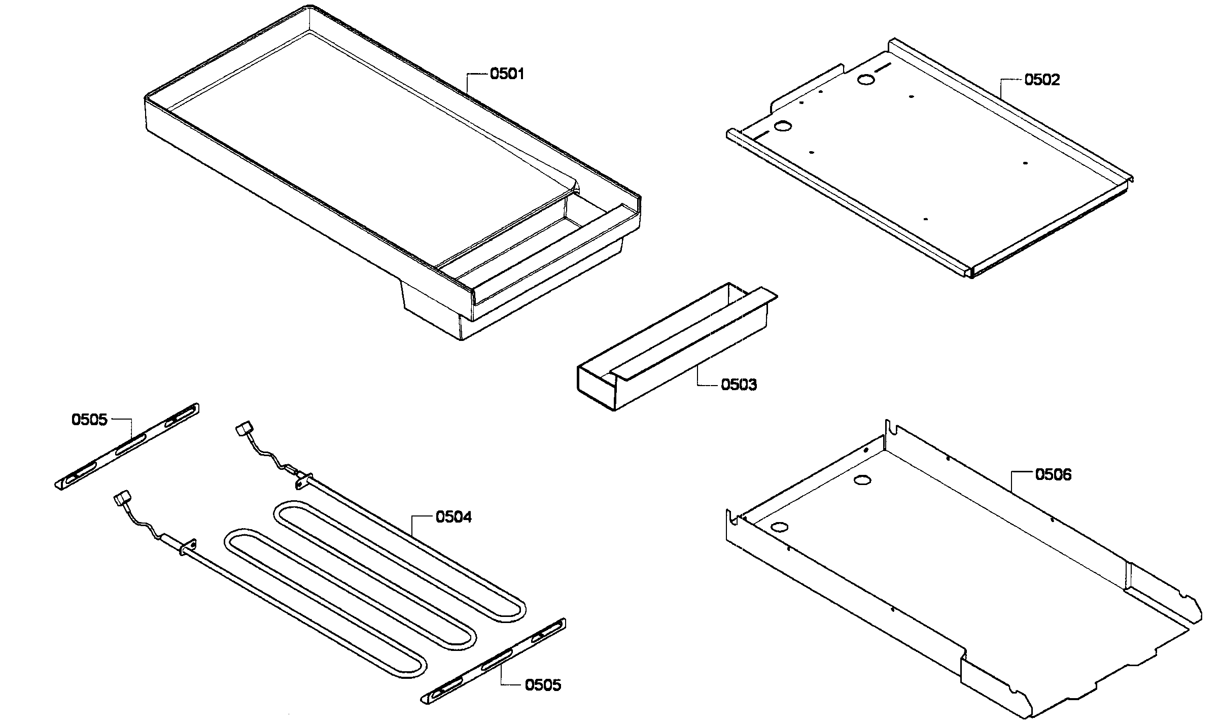 Griddle assy