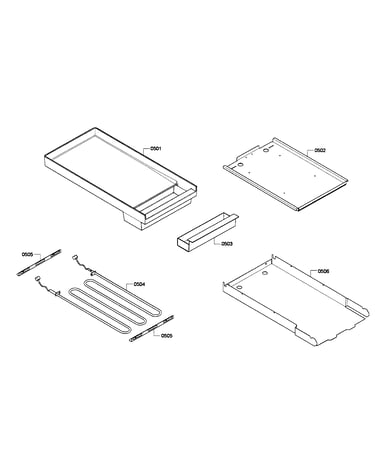 Griddle assy