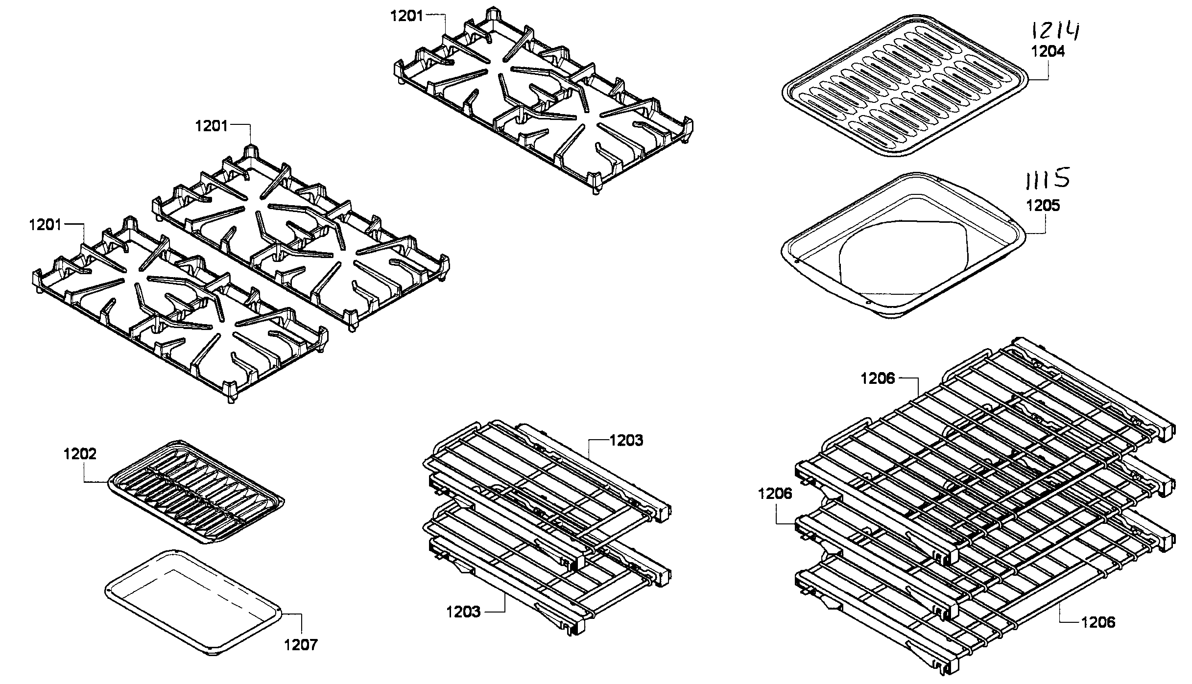 Racks/shelfs
