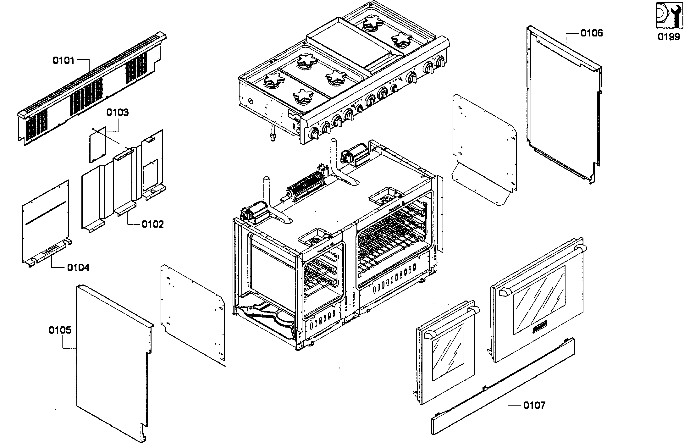 Cabinet assy