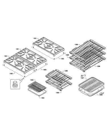 Racks/shelfs