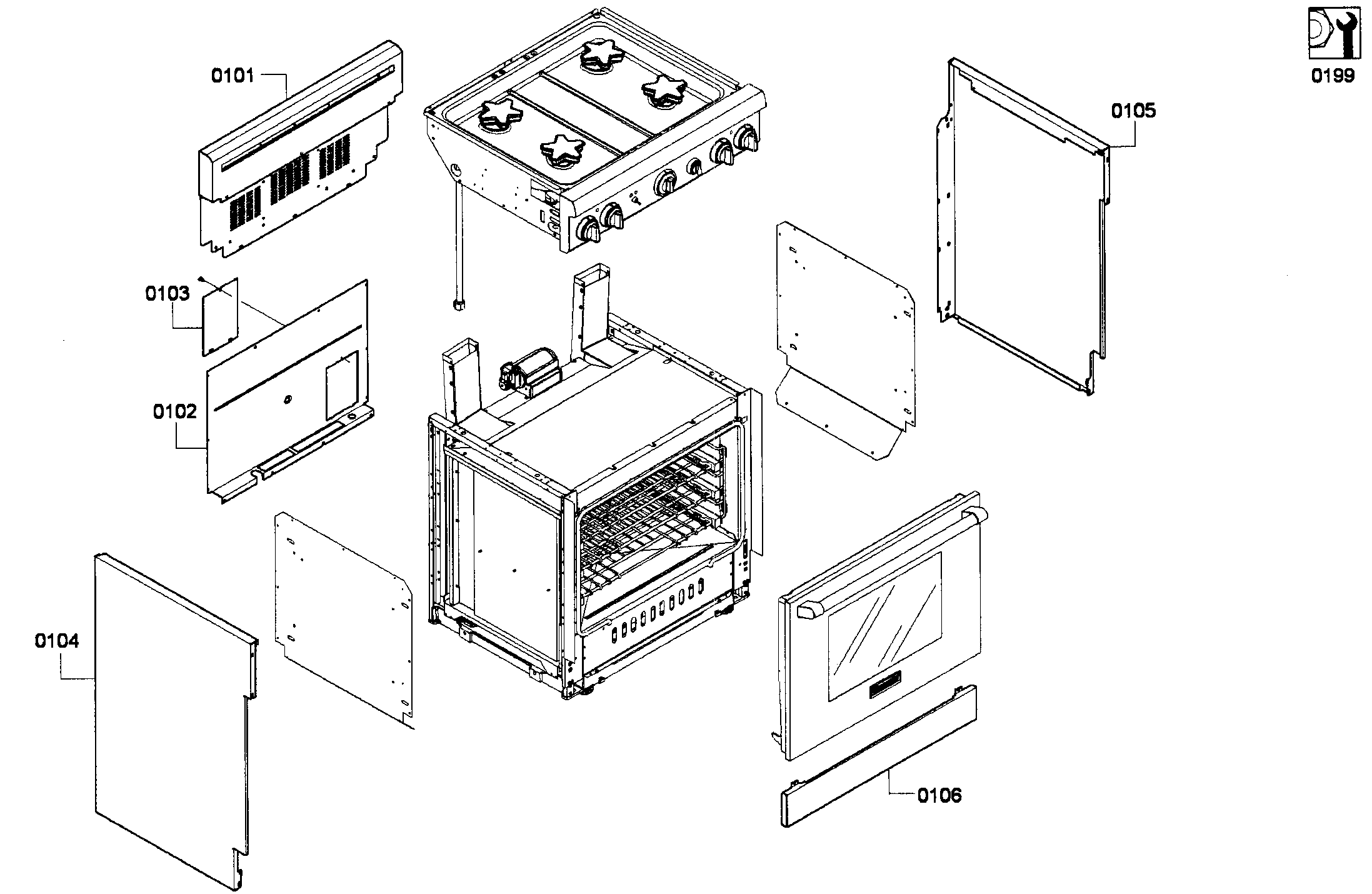 CABINET ASSY