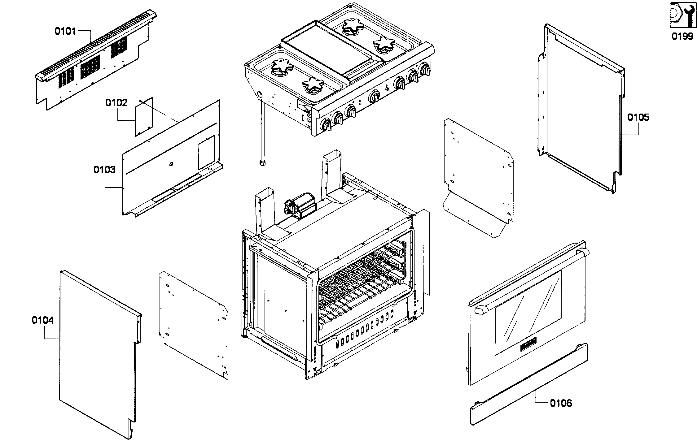 Cabinet assy