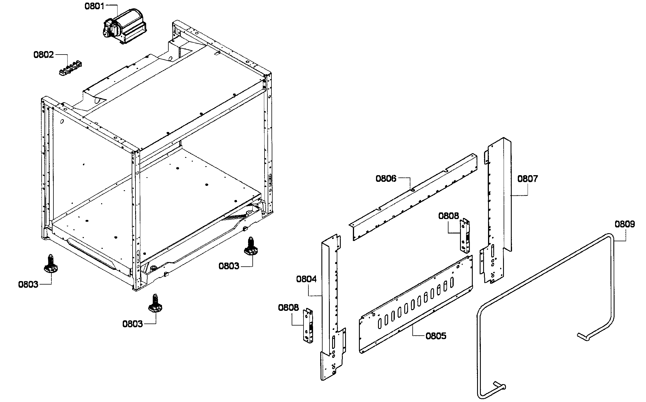 Frame assy